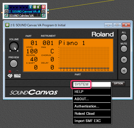 use loopmidi savihost roland sound canvas va